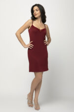 cherie dress red red wine